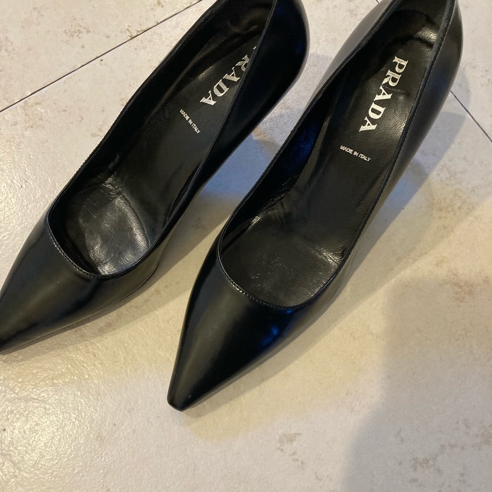 Prada pointed toe pumps